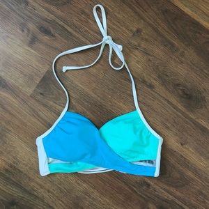 VS PINK wrap cutout bikini top